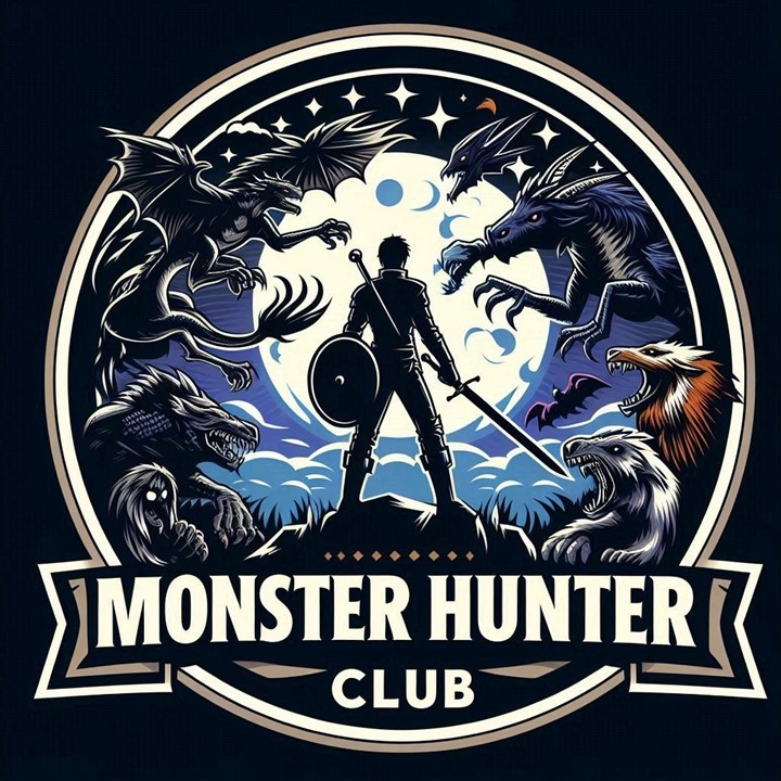 Monster-Hunting Club Logo